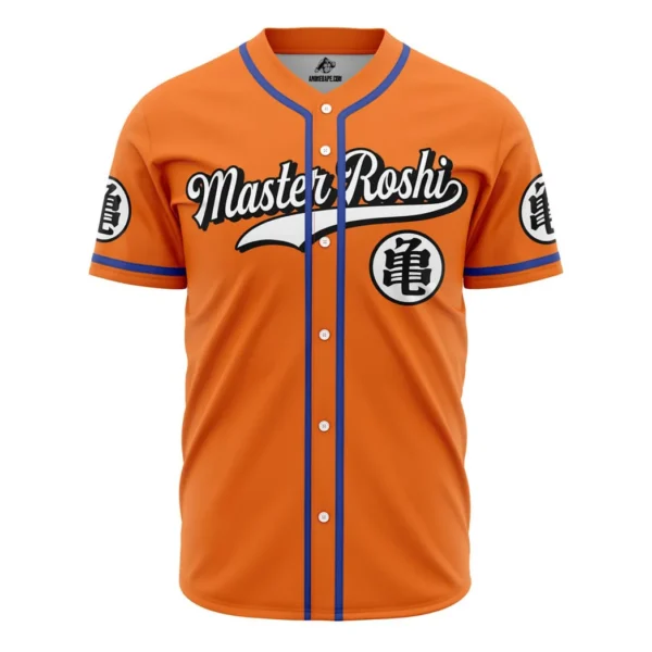 Master Roshi Dragon Ball Z Baseball Jersey