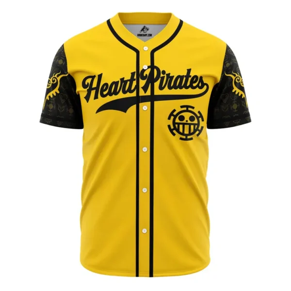 Heart Pirates Law V2 One Piece Baseball Jersey