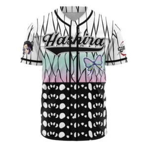 Hashira Shinobu Kocho Demon Slayer Baseball Jersey