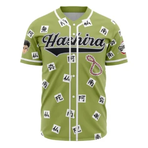 Hashira Gyomei Himejima Demon Slayer Baseball Jersey