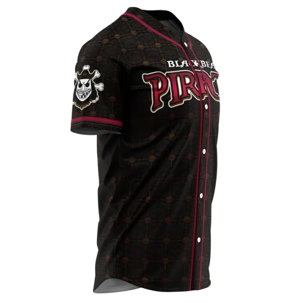 Blackbeard Pirates Blackbeard One Piece Baseball Jersey