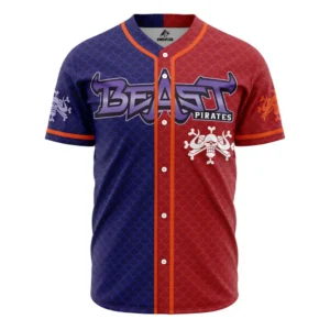 Beast Pirates Kaidou One Piece Baseball Jersey