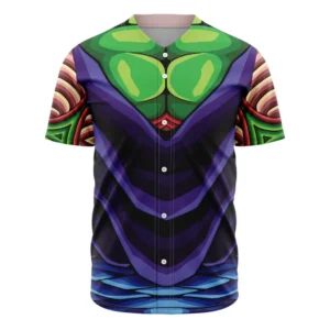 Piccolo 3D Skin Cosplay Dragon Ball Z Baseball Jersey