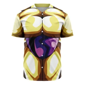 Golden Frieza 3D Skin Cosplay Dragon Ball Super Baseball Jersey