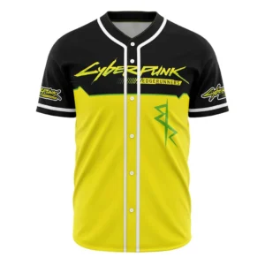 Edgerunners V2 Cyberpunk 2077 Baseball Jersey