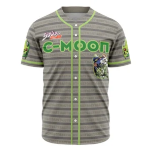 Enrico Pucci C-Moon Jojo’s Bizarre Adventure Baseball Jersey