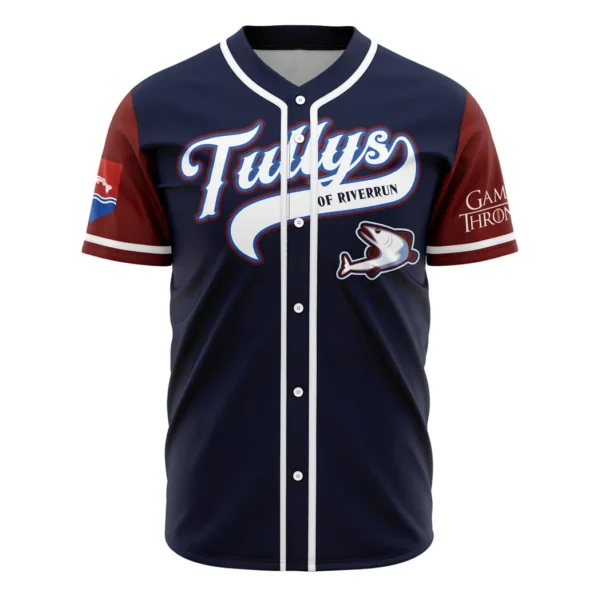 Tullys of Riverrun Game of Thrones Baseball Jersey