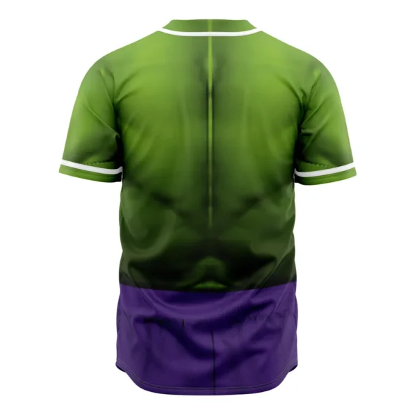 Hulk Cosplay Marvel Baseball Jersey