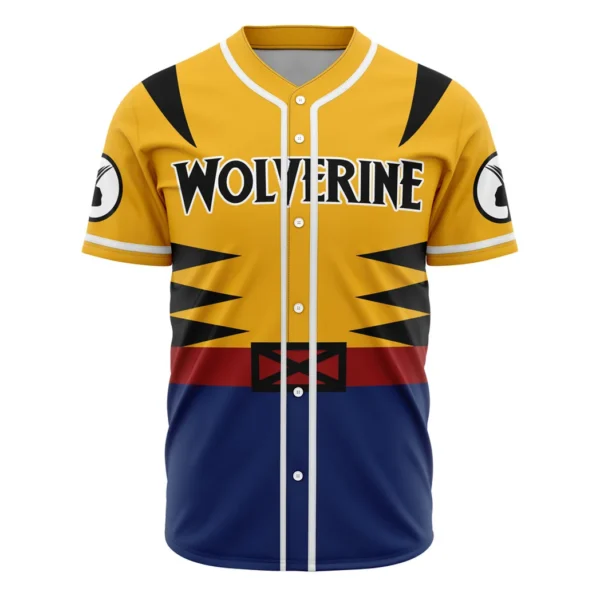 Wolverine Marvel Baseball Jersey