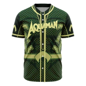 Aquaman DC Comics Baseball Jersey
