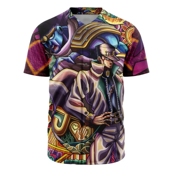 Trippy Jotaro Kujo JoJo’s Bizarre Adventure Baseball Jersey