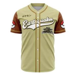 Earthquakes Pokemon Baseball Jersey