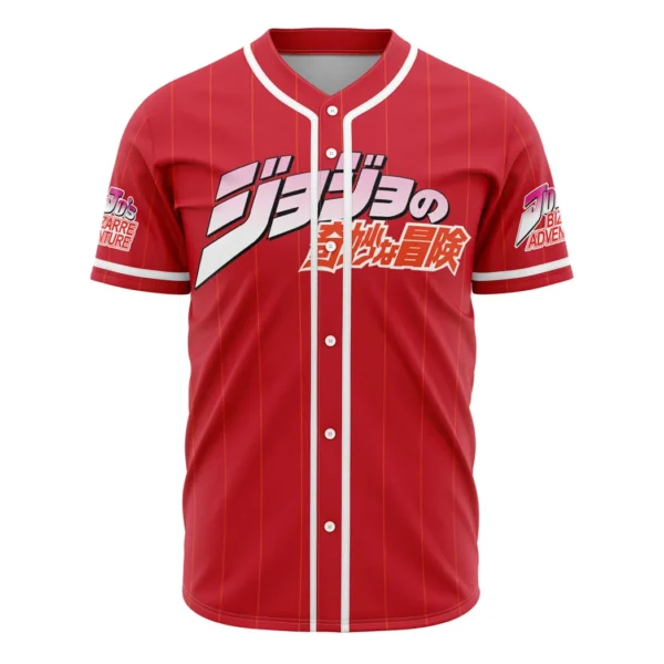 Golden Wind Squad Jojo’s Bizarre Adventure Baseball Jersey