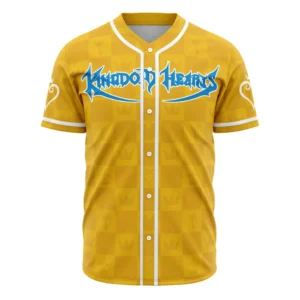 Sora Kingdom Hearts Baseball Jersey