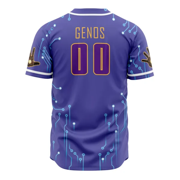 Genos One Punch Man Baseball Jersey