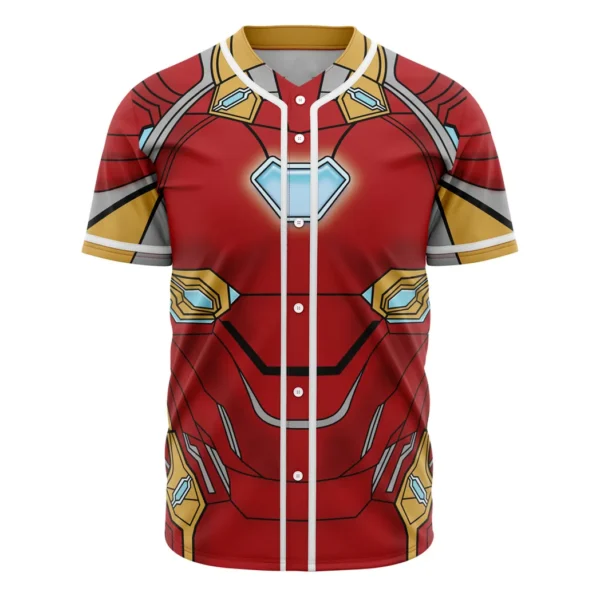 Ironman Cosplay Marvel Baseball Jersey