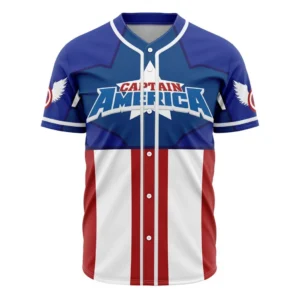 Captain America Baseball Jersey