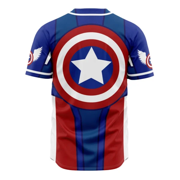 Captain America Baseball Jersey