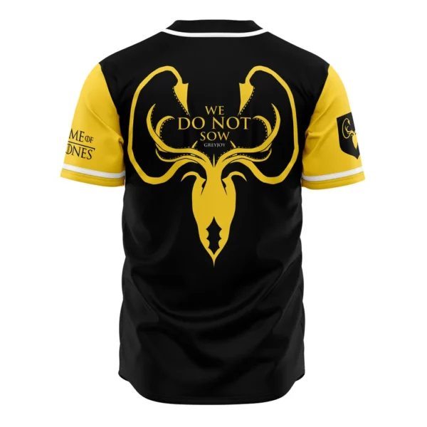 Greyjoys of Pyke Game of Thrones Baseball Jersey