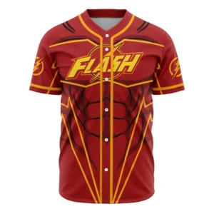 Flash DC Comics Baseball Jersey