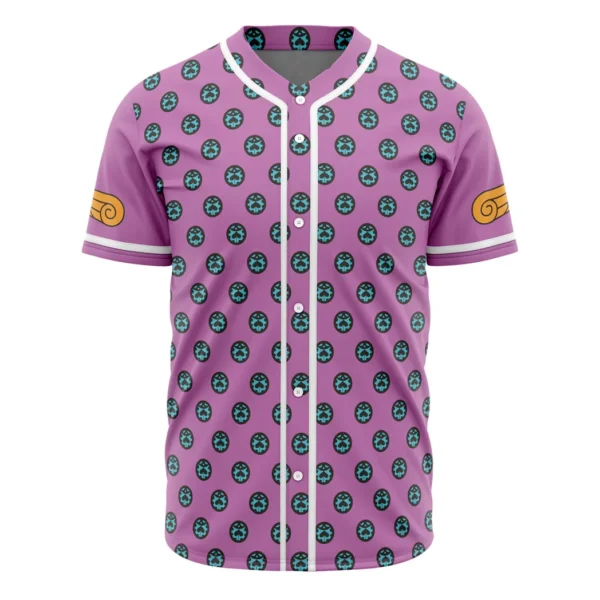 Giorno Giovanna Anime Jojo’s Bizarre Adventure Baseball Jersey