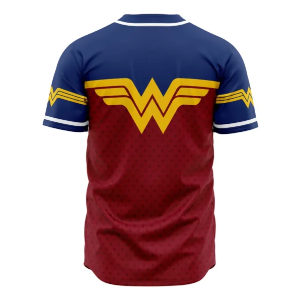 Wonder Woman DC Comics Baseball Jersey