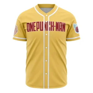 Power Saitama Punch Man Baseball Jersey