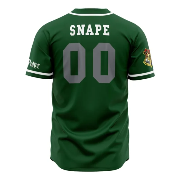 Slytherin Serpents House Harry Potter Baseball Jersey