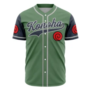 Konoha Jonin Naruto Baseball Jersey