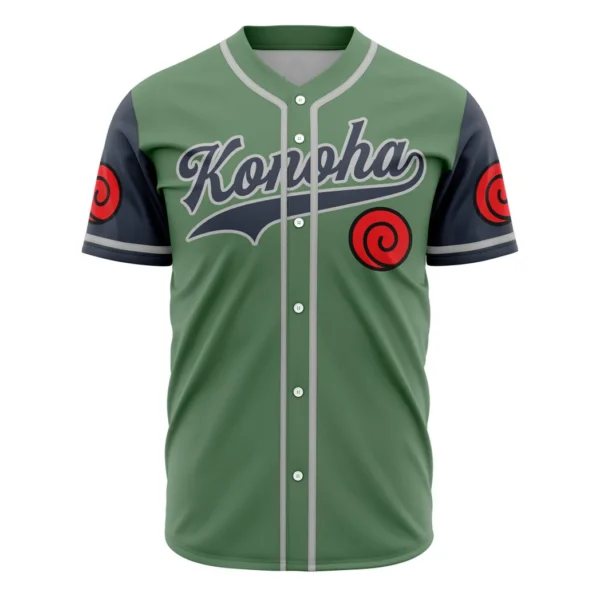 Konoha Jonin Naruto Baseball Jersey