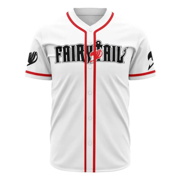 Natsu Dragneel Fairy Tail Baseball Jersey