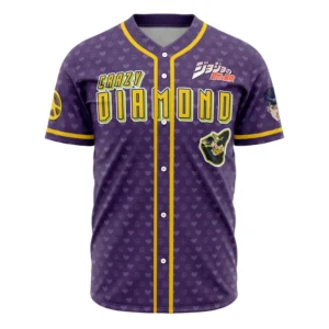 Josuke Shining Diamond Jojo’s Bizarre Adventure Baseball Jersey