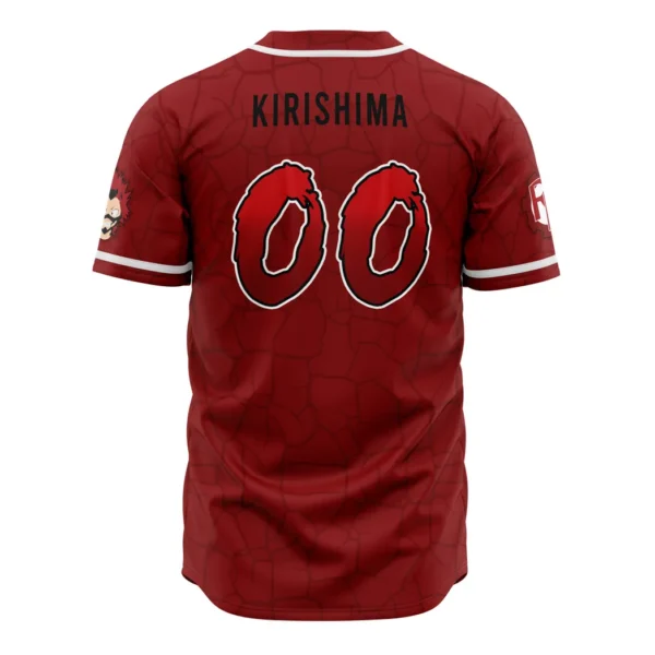 Kirishima Red Riot My Hero Academia Baseball Jersey