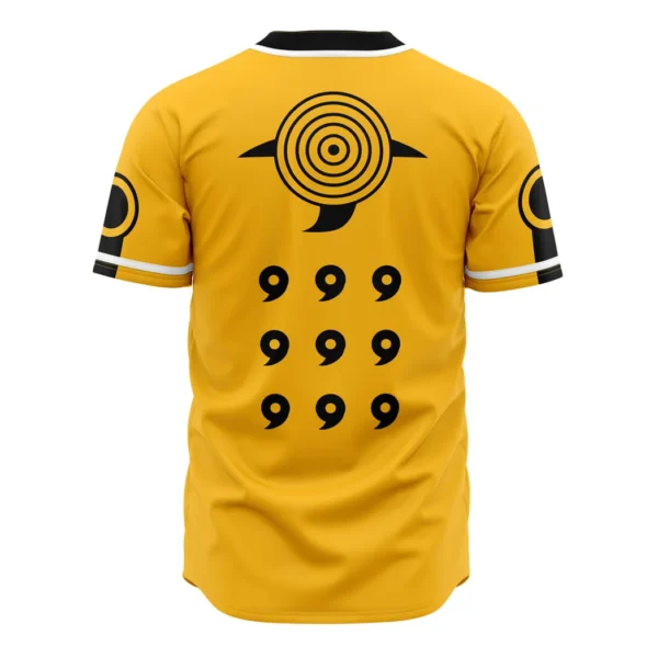 Sage of 6 Paths Naruto Yellow Baseball Jersey