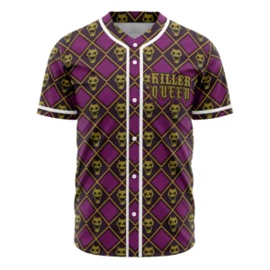 Yoshikage Kira Killer Queen Jojo’s Bizarre Adventure Baseball Jersey