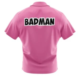 Vegeta Badman Pink Dragon Ball Z Button Up Hawaiian Shirt