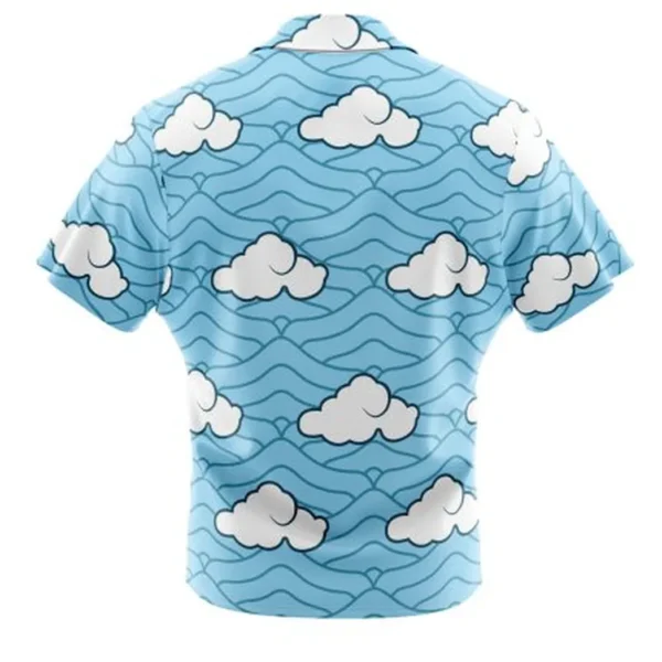 Sakonji Urokodaki Demon Slayer Button Up Hawaiian Shirt