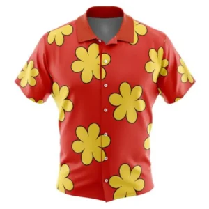 Glenn Quagmire Family Guy Button Up Hawaiian Shirt