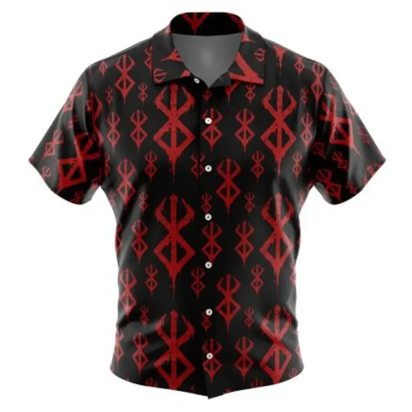 Brand of Sacrifice Berserk Button Up Hawaiian Shirt