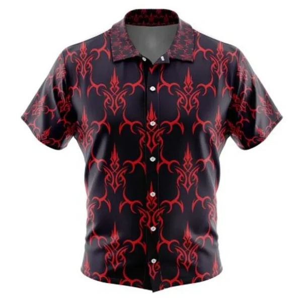 Command Seal Fate Stay Night Button Up Hawaiian Shirt