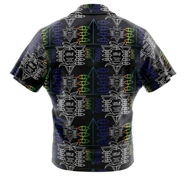 Seele Neon Genesis Evangelion Button Up Hawaiian Shirt