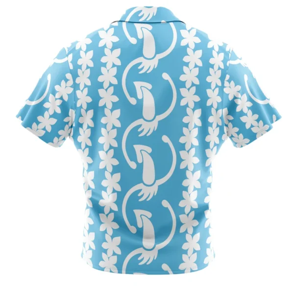 Dancing Squid Aloha Splatoon Button Up Hawaiian Shirt