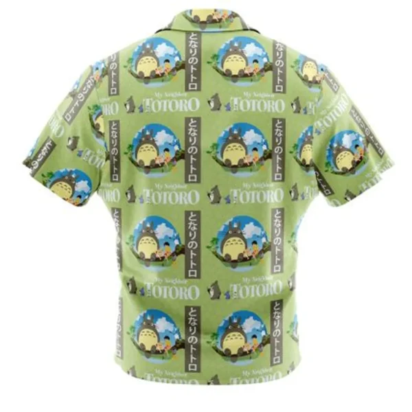 My Neighbor Totoro Studio Ghibli Button Up Hawaiian Shirt