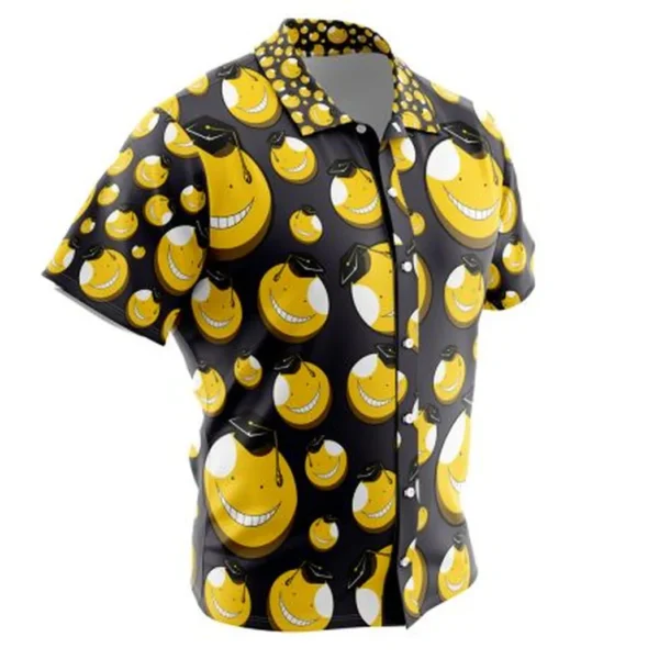 Koro-sensei Assassination Classroom Button Up Hawaiian Shirt