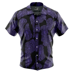 Kokushibo Demon Slayer Button Up Hawaiian Shirt