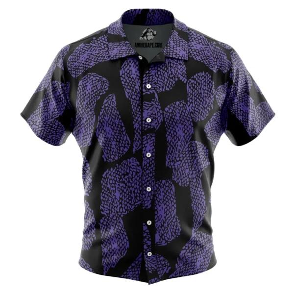 Kokushibo Demon Slayer Button Up Hawaiian Shirt