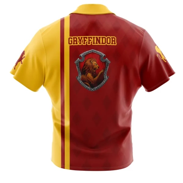 Gryffindor Harry Potter Button Up Hawaiian Shirt