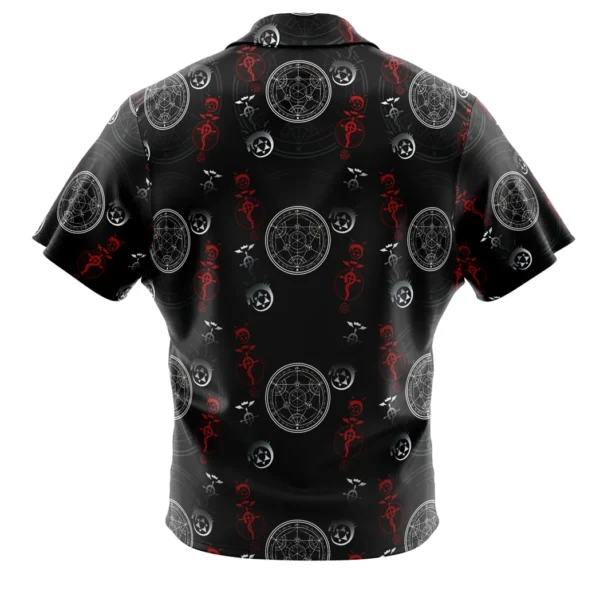 Edward Elric V1 Full Metal Alchemist Button Up Hawaiian Shirt