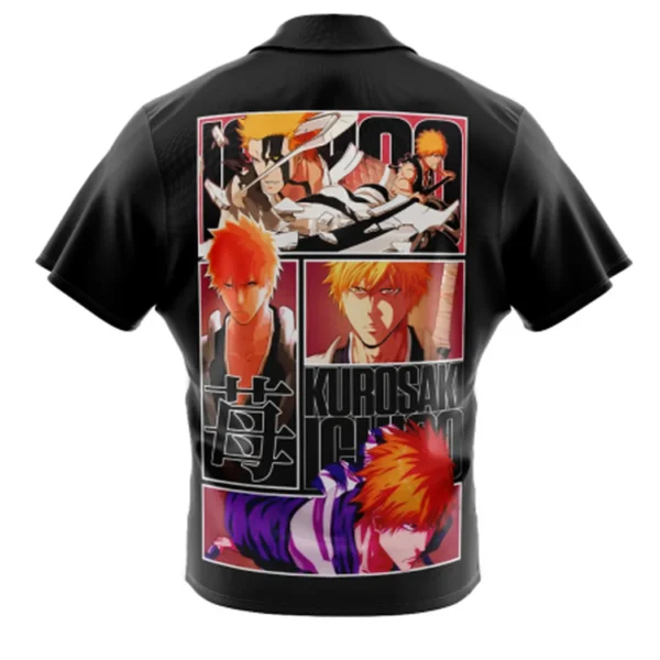 Kurosaki Ichigo TYBWA Bleach Button Up Hawaiian Shirt