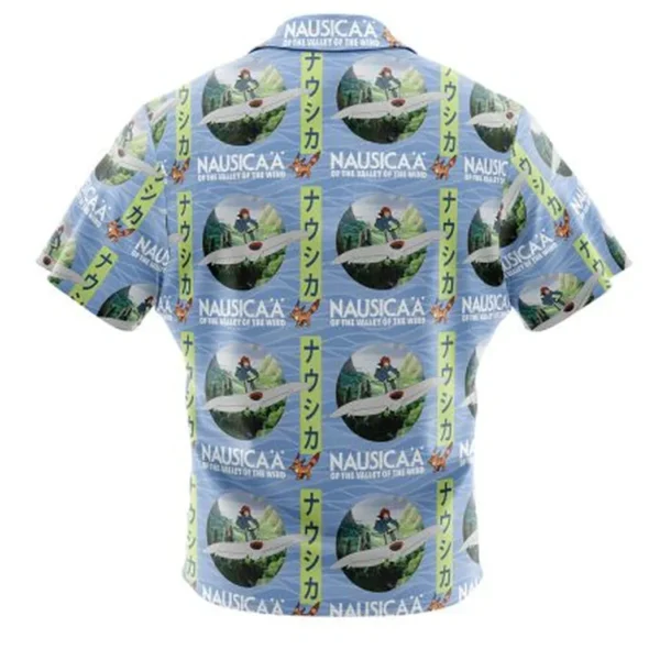 Nausicaa of the Valley of the Wind Studio Ghibli Button Up Hawaiian Shirt